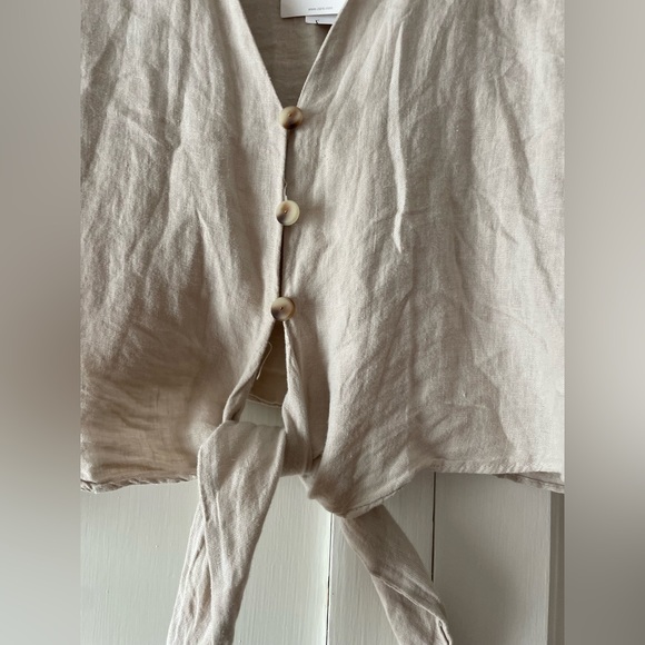 Zara linen top - Picture 2 of 8